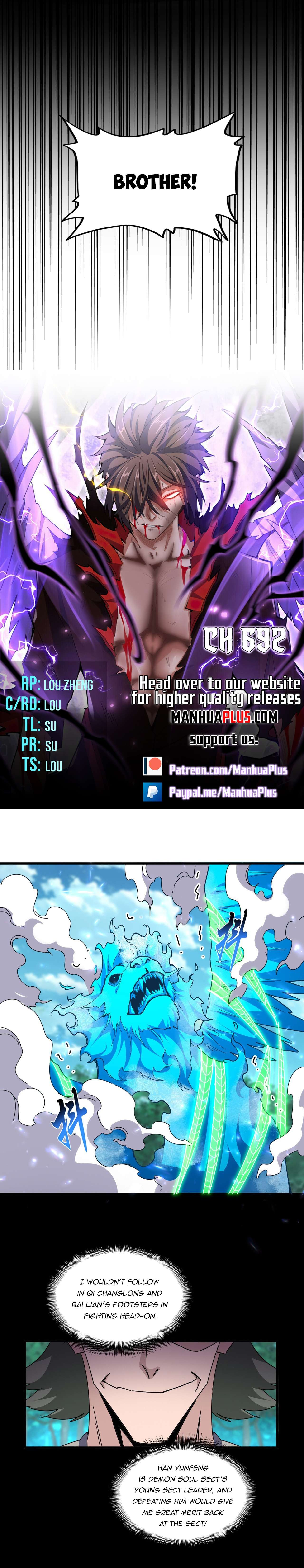 Magic Emperor, Chapter 692 image 02